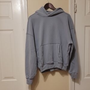 Hollister Men's Light Slate Blue Pullover Hoodie